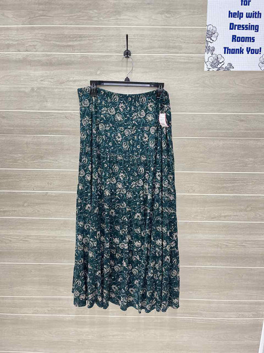 Style & Co Green Womens Women Size 12/14 Skirt