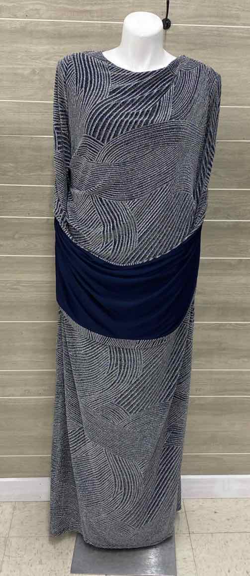 Blue Womens Size 20W Gown/Evening Wear