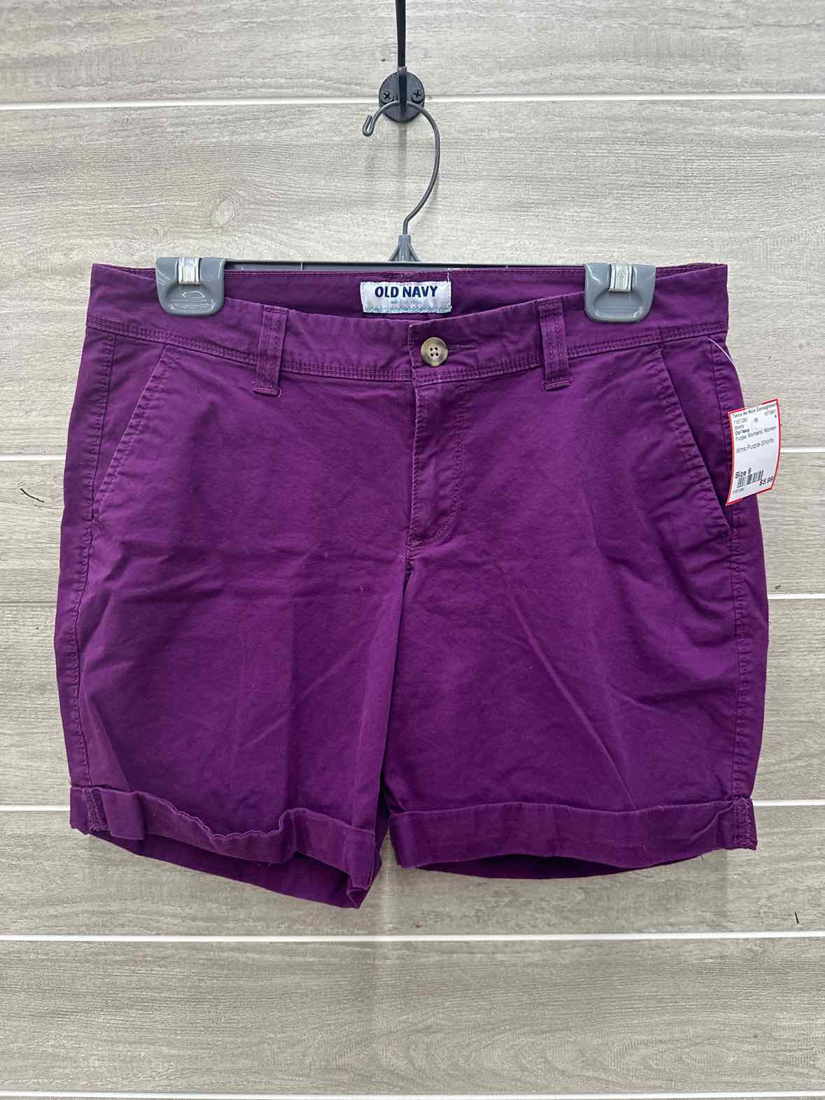 Old Navy Size 6 Purple Womens Shorts