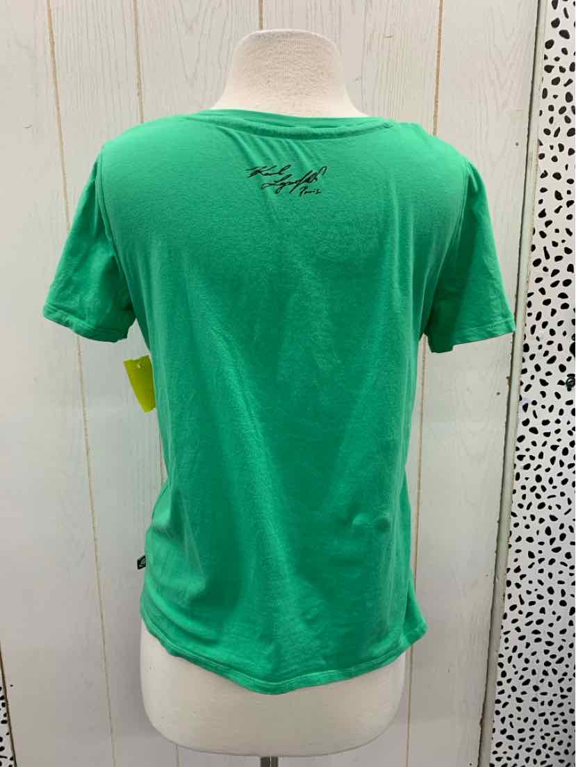 Karl Lagerfeld Green Womens Size XS Shirt