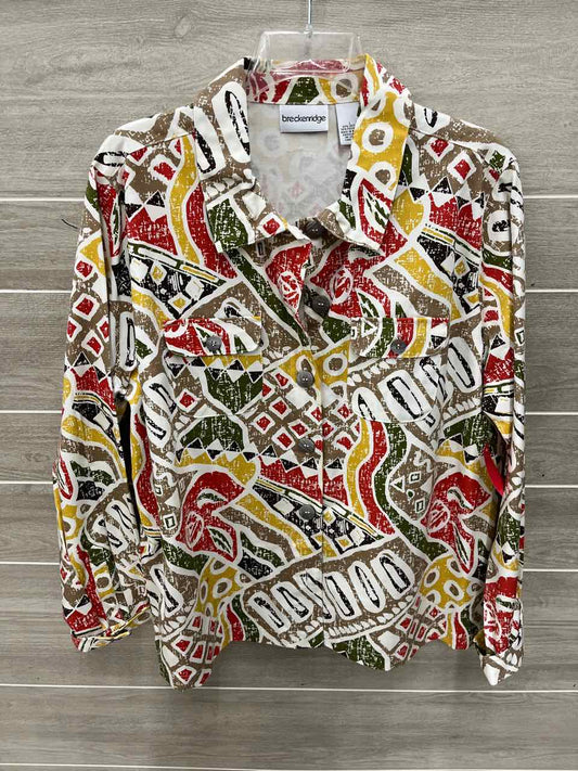 Breckenridge Yellow Womens Women Size 12/14 Blazer