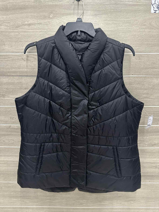 Susan Graver Size 1X Black Plus Vest