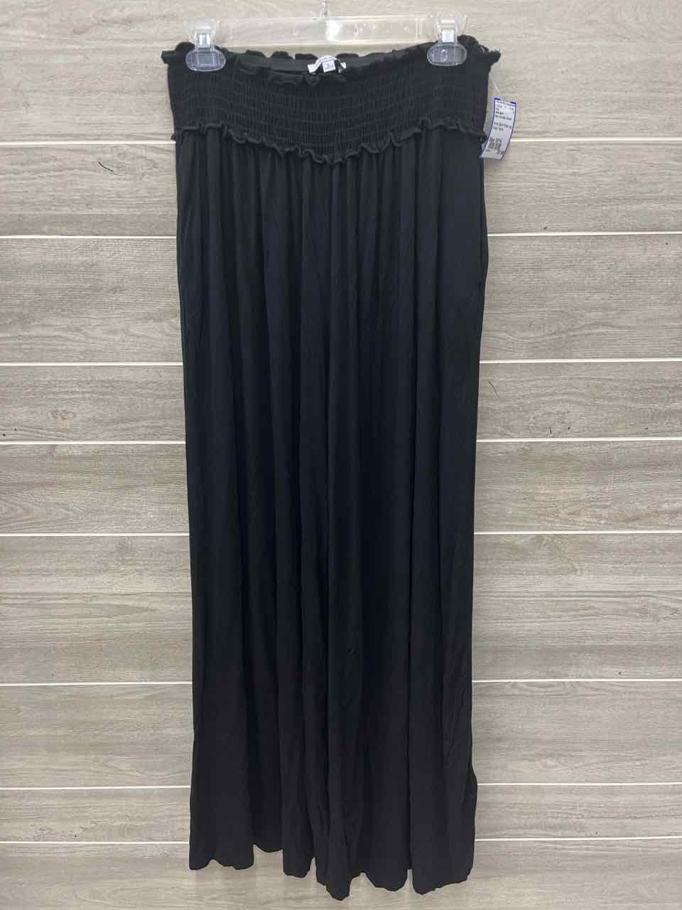 White Birch Size 12/14 Black Womens Pants