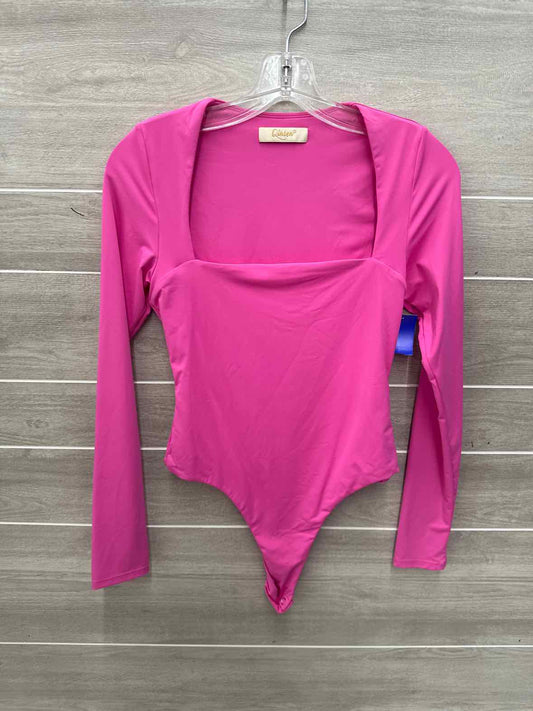 Size S/M Pink Womens Bodysuit