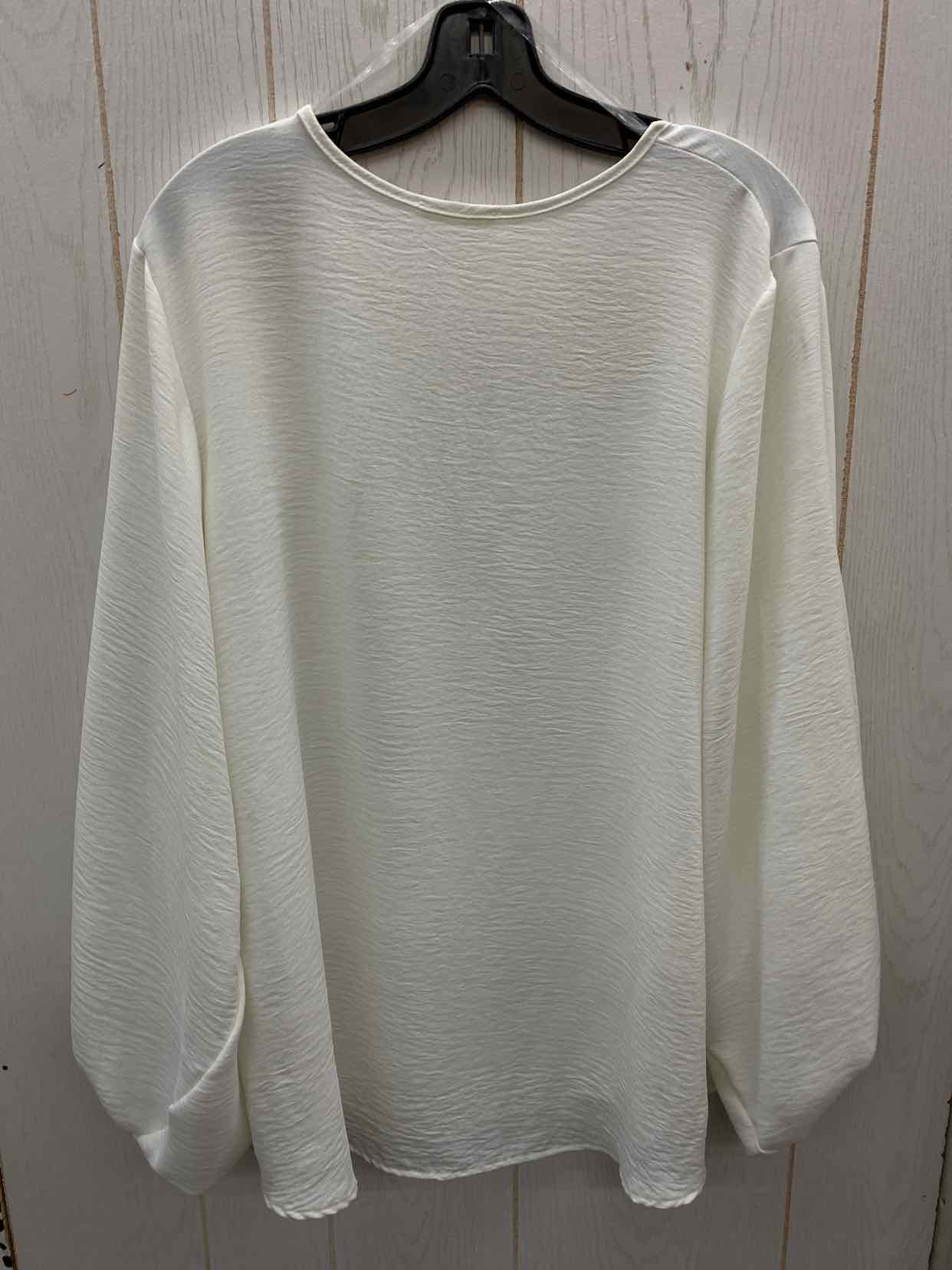 Jodifel White Womens Size L Shirt