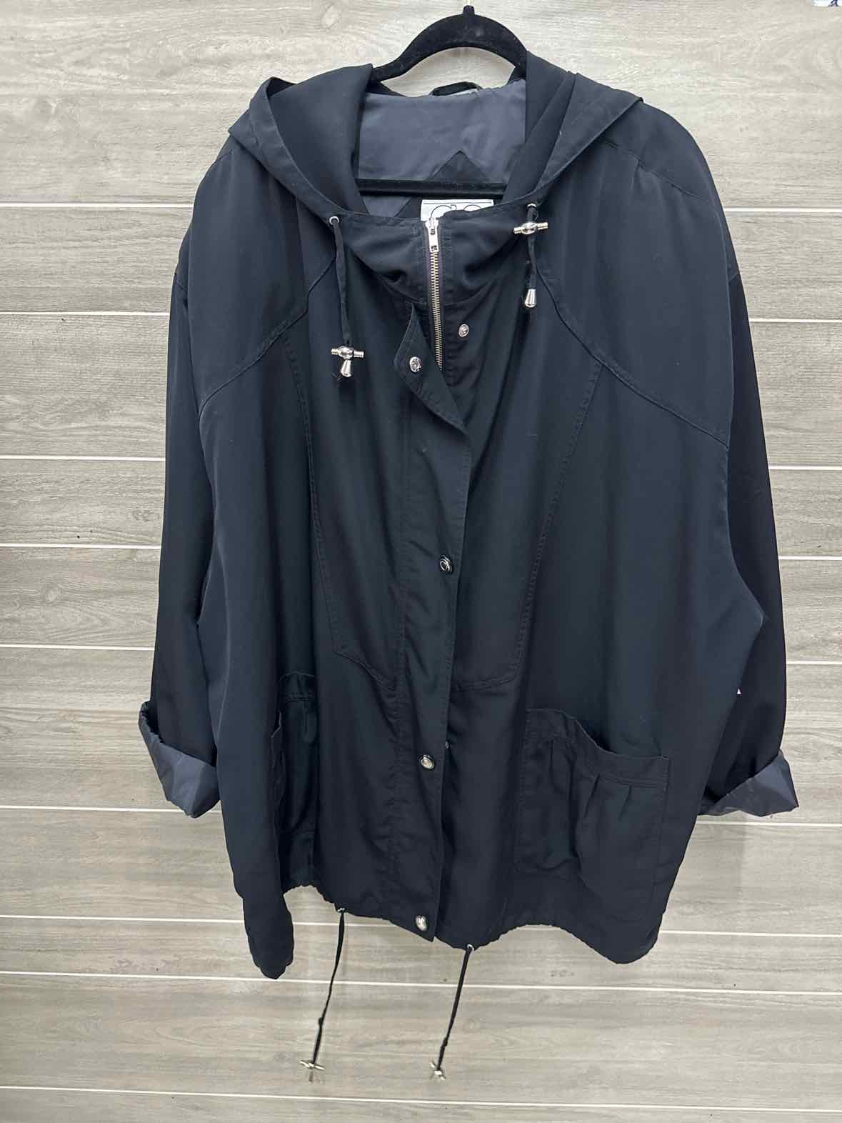 Size 5X Black Plus Jacket (Outdoor)