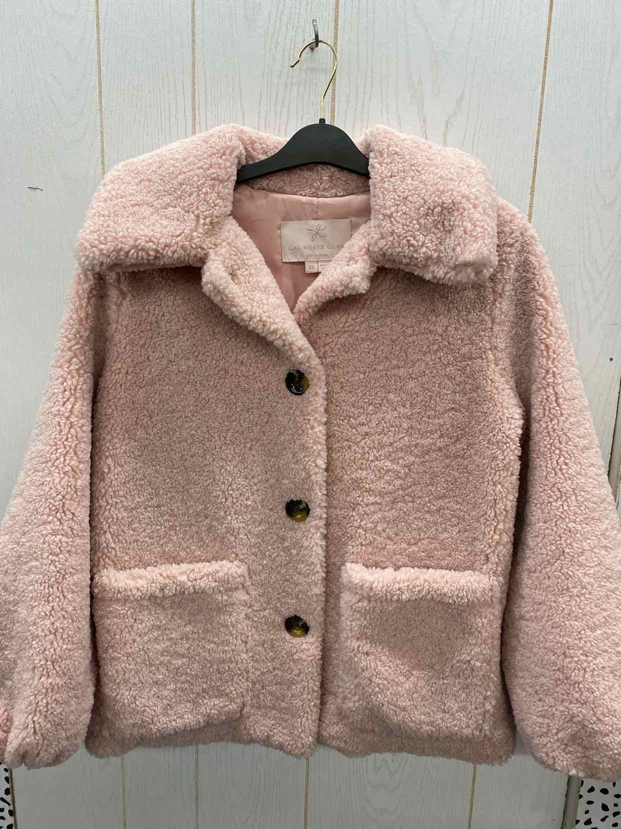 Gal Meets Glam Pink Womens Size XS Jacket (Outdoor)