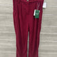 Halara Size S/P Burgundy Womens Pants
