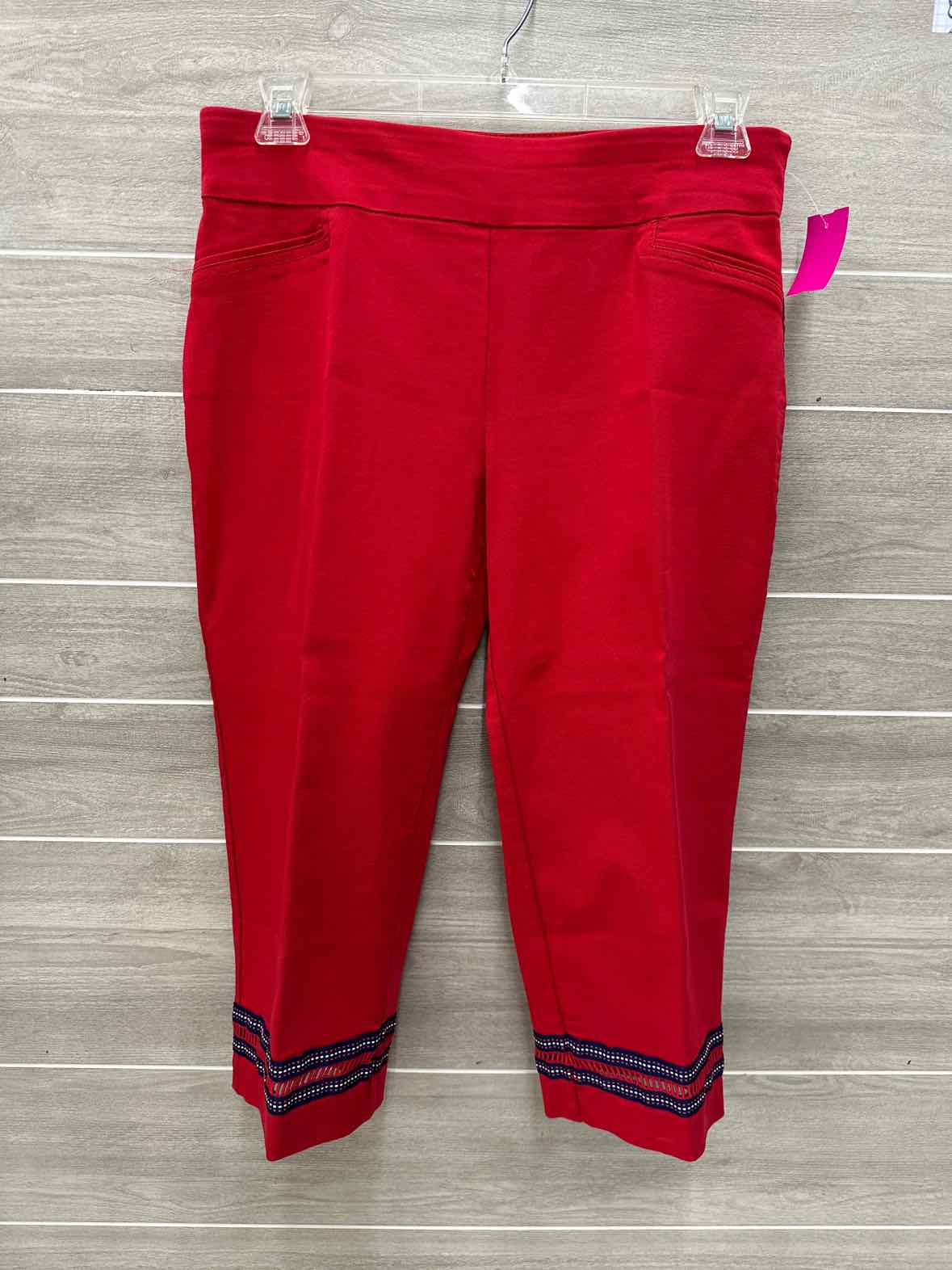 Croft & Barrow Red Womens Size 12 Pants