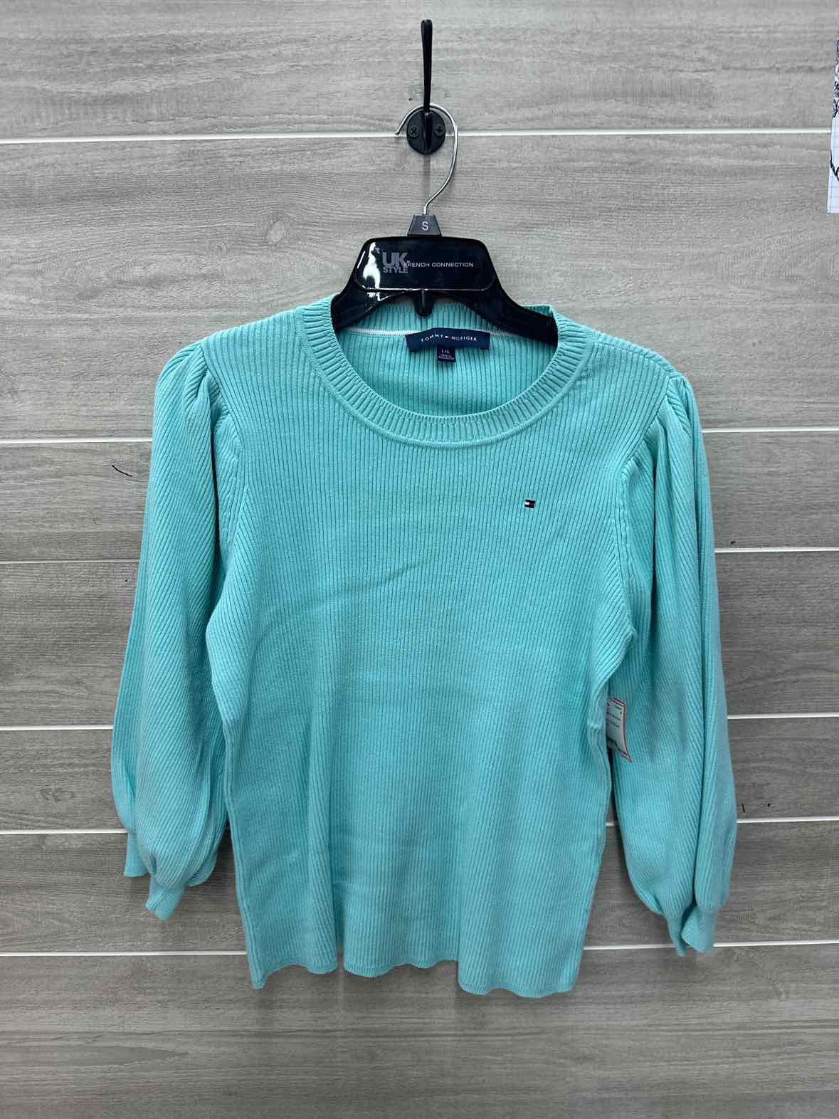 Tommy Hilfiger Size L Green Womens Shirt