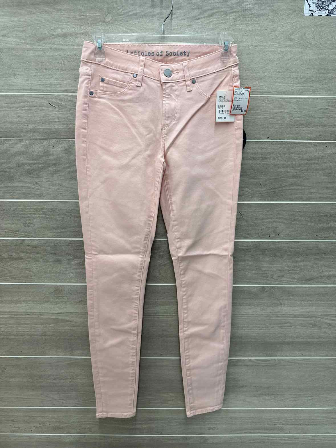Articles of Society Size 1/2 Pink Junior Pants
