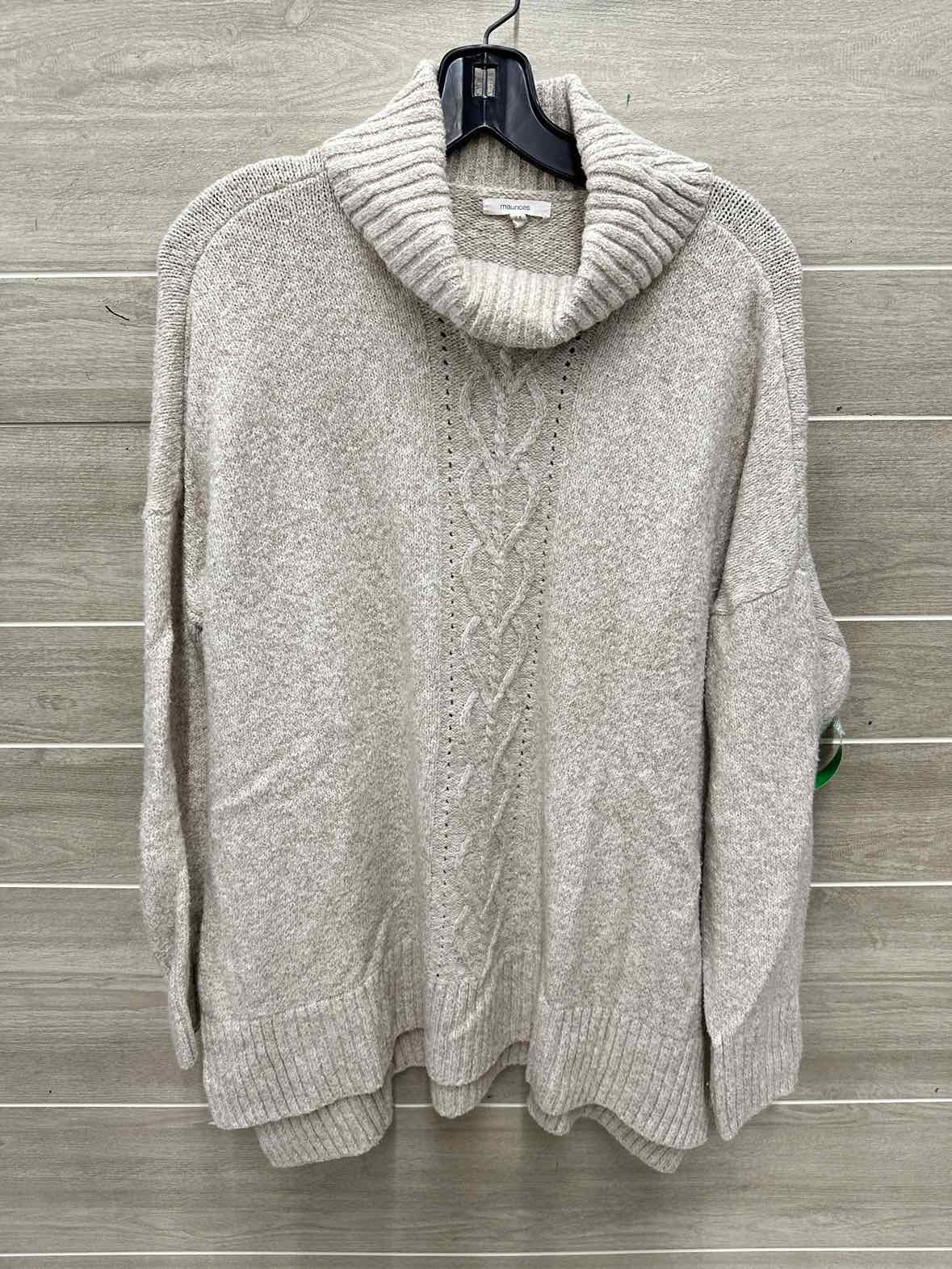 Maurices Size XL Beige Womens Sweater