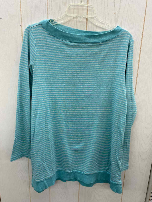 J Jill Teal Womens Size M Shirt