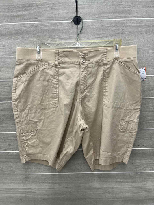Lee Khaki Womens Women Size 16W Shorts