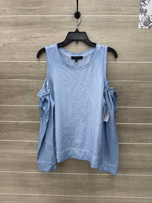 Sanctuary Blue Womens Women Size M Sweatshirt