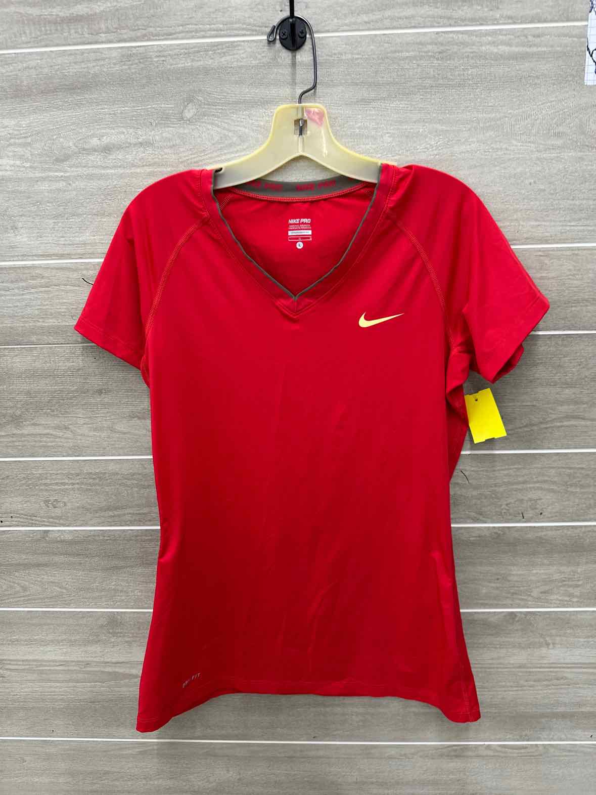 Nike Size L Red Womens Shirt