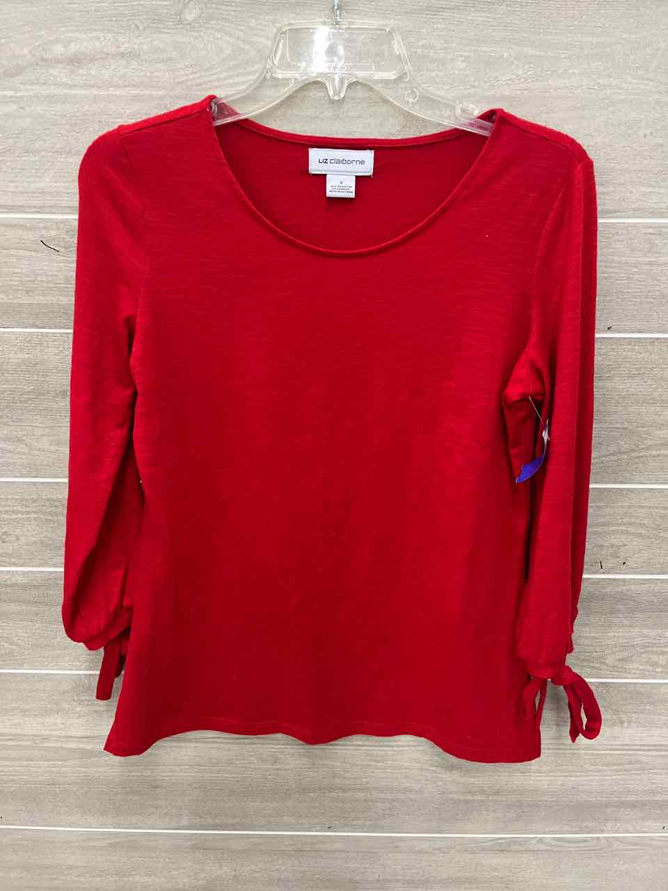 Liz Claiborne Size S Red Womens Shirt