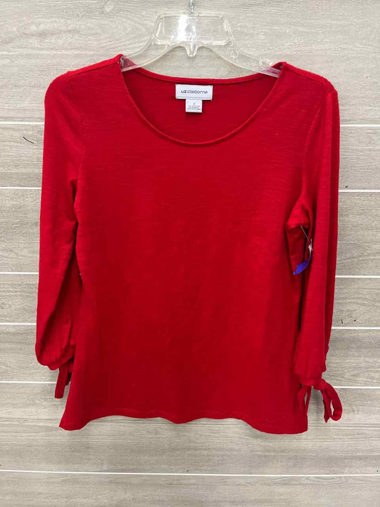 Liz Claiborne Size S Red Womens Shirt
