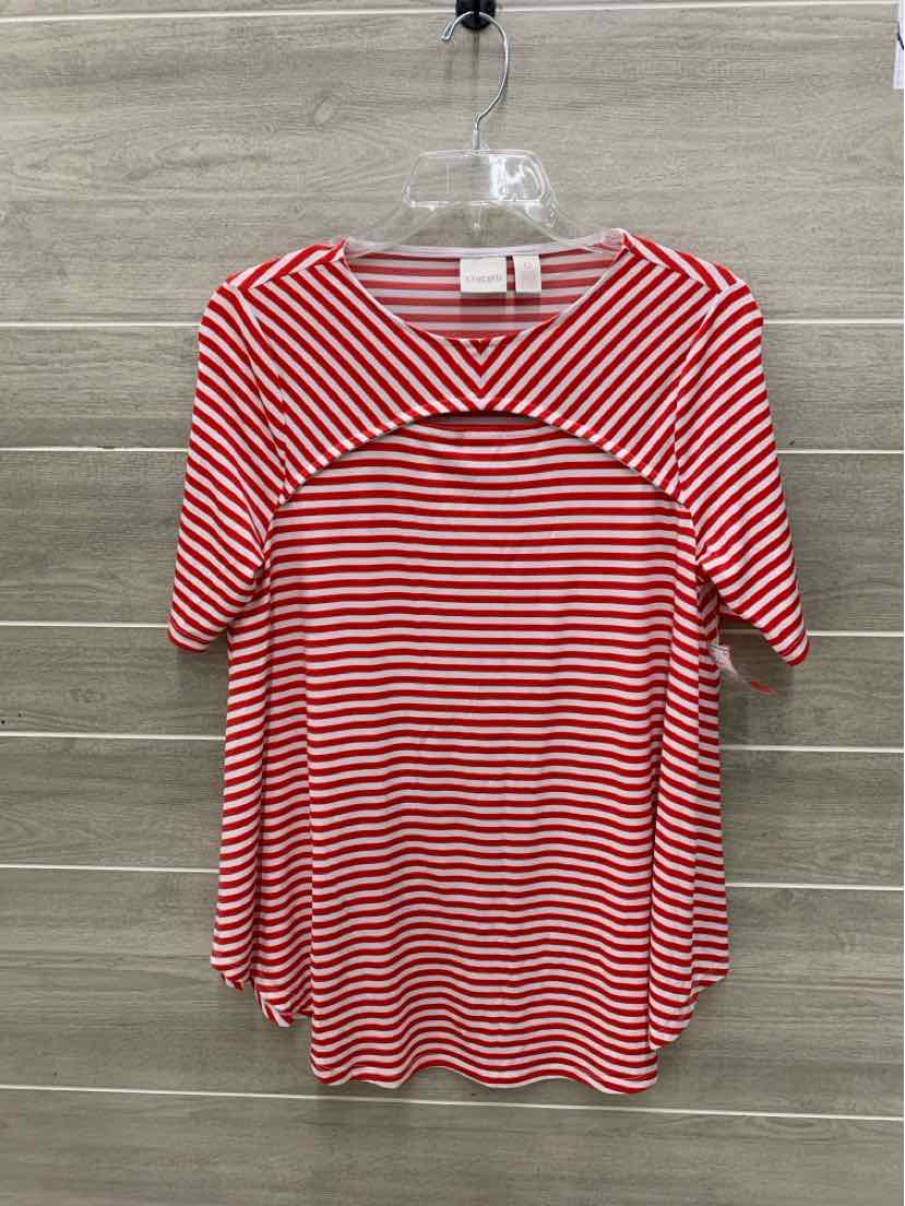 Chico's Red Womens Size Small Shirt