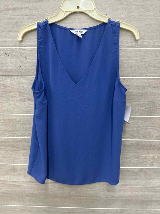 Nine West Size M Blue Womens Tank Top