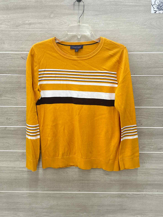 Tommy Hilfiger Mustard Womens Women Size M Sweater