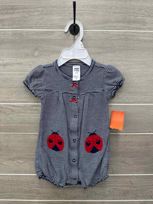 Child of Mine Infant 6/9 Months Romper