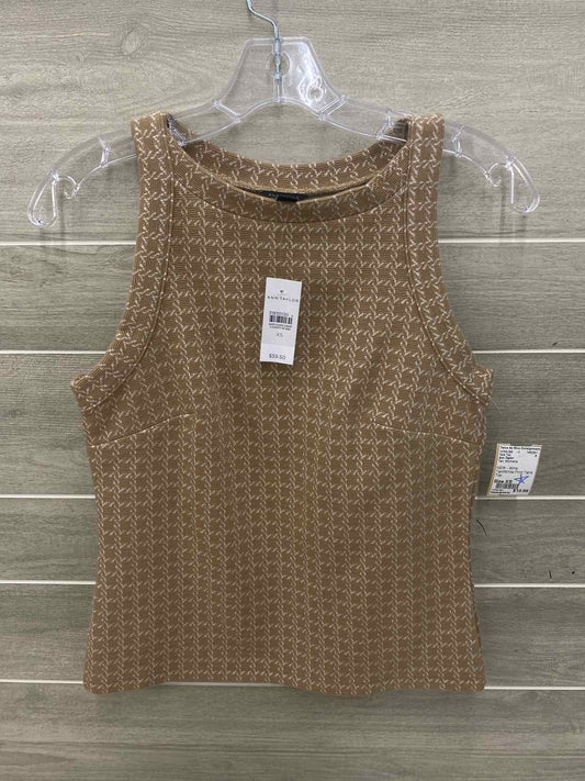Ann Taylor Tan Womens Size XS Tank Top
