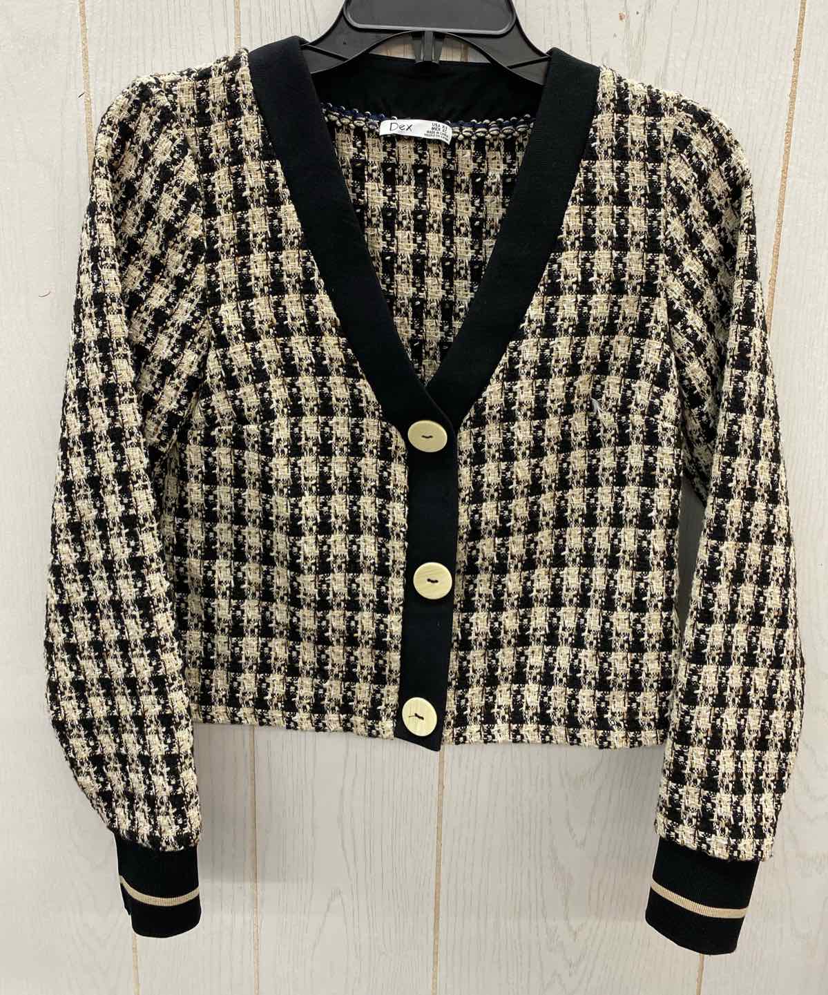 DEX Black Womens Size 2 Blazer