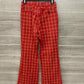 Red Womens Size 2/4 Pants