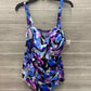 Croft & Barrow Size 20W Purple Womens Swimsuit