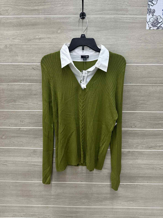East Fifth Green Womens Women Size L Sweater