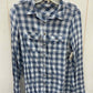 Maurices Blue Womens Size Small Shirt