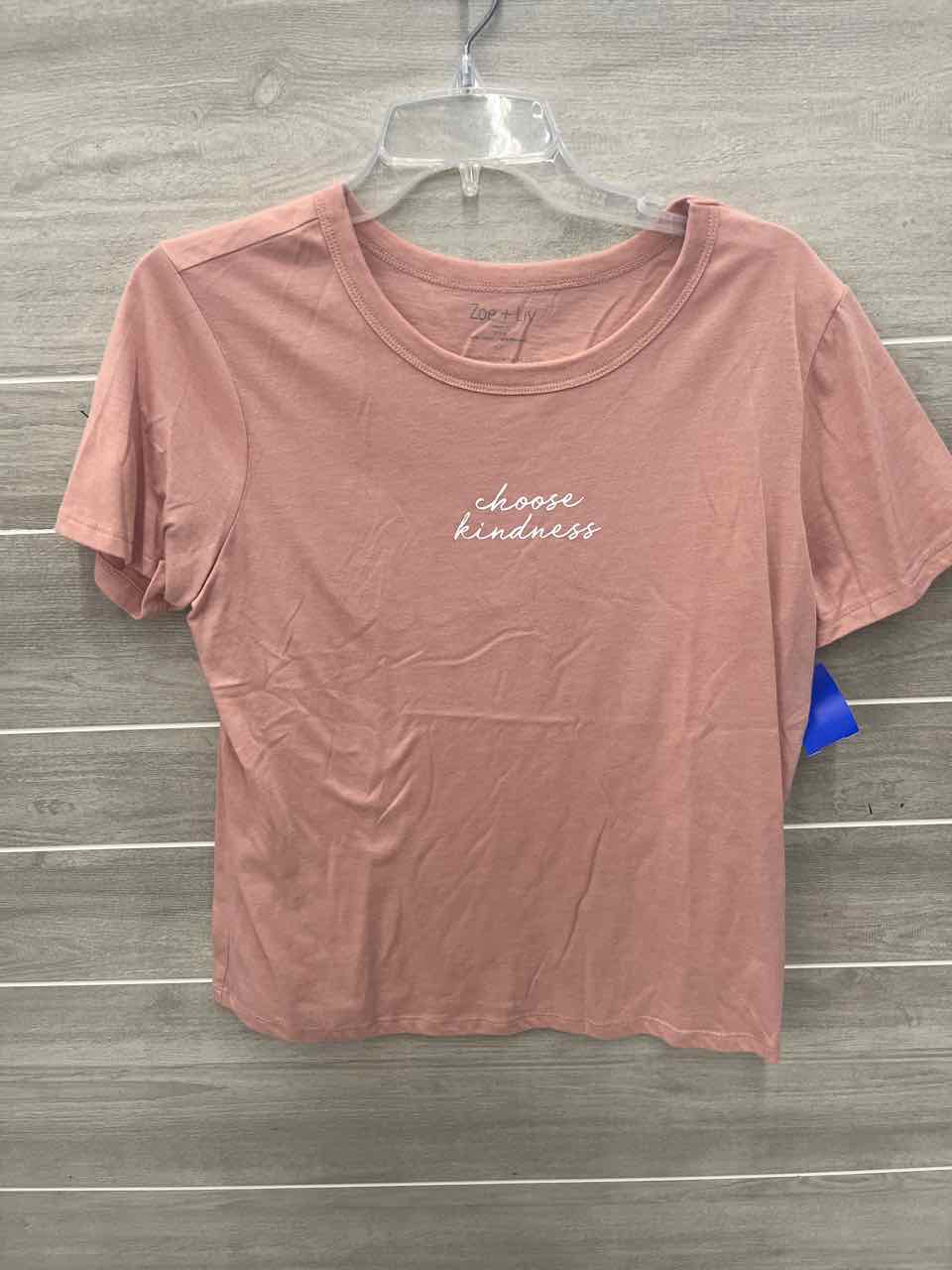 Zoe + Liv Size M Peach Womens Shirt