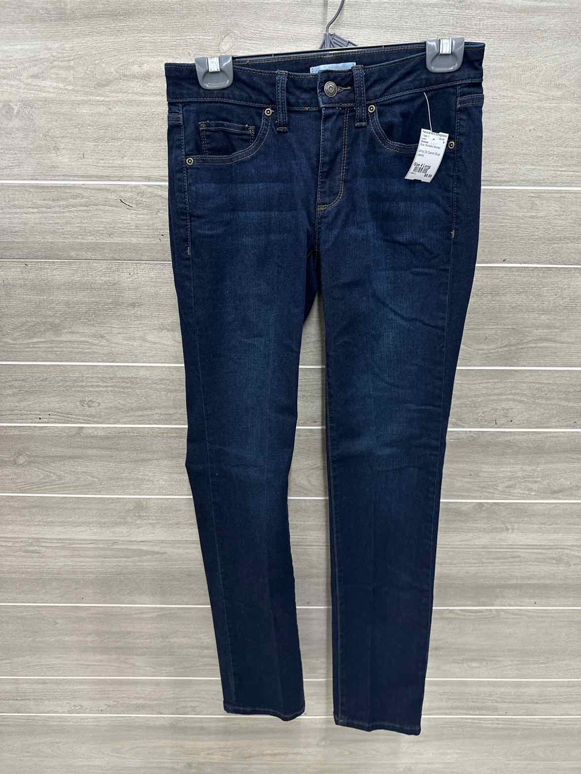 Sonoma Size 4 Long Blue Womens Jeans