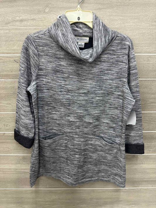 Liz Claiborne Gray Womens Women Size Small Sweatshirt