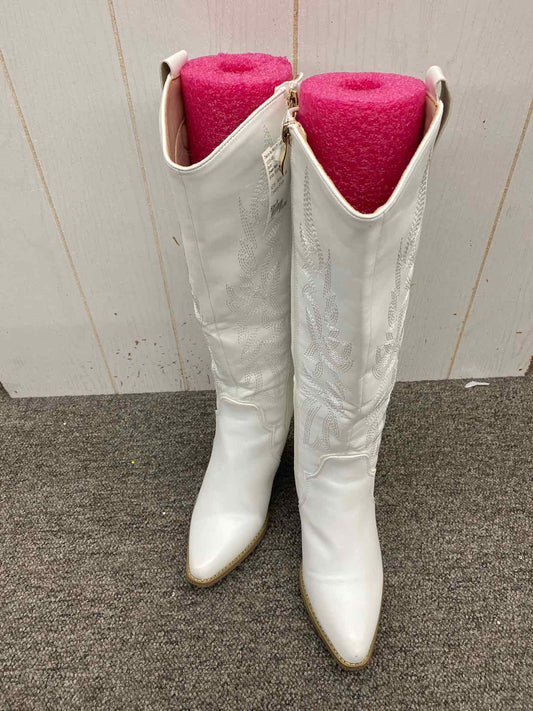 Dream Pairs White Womens Size 8 Boots