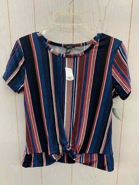 Rue 21 Blue Junior Size L Shirt