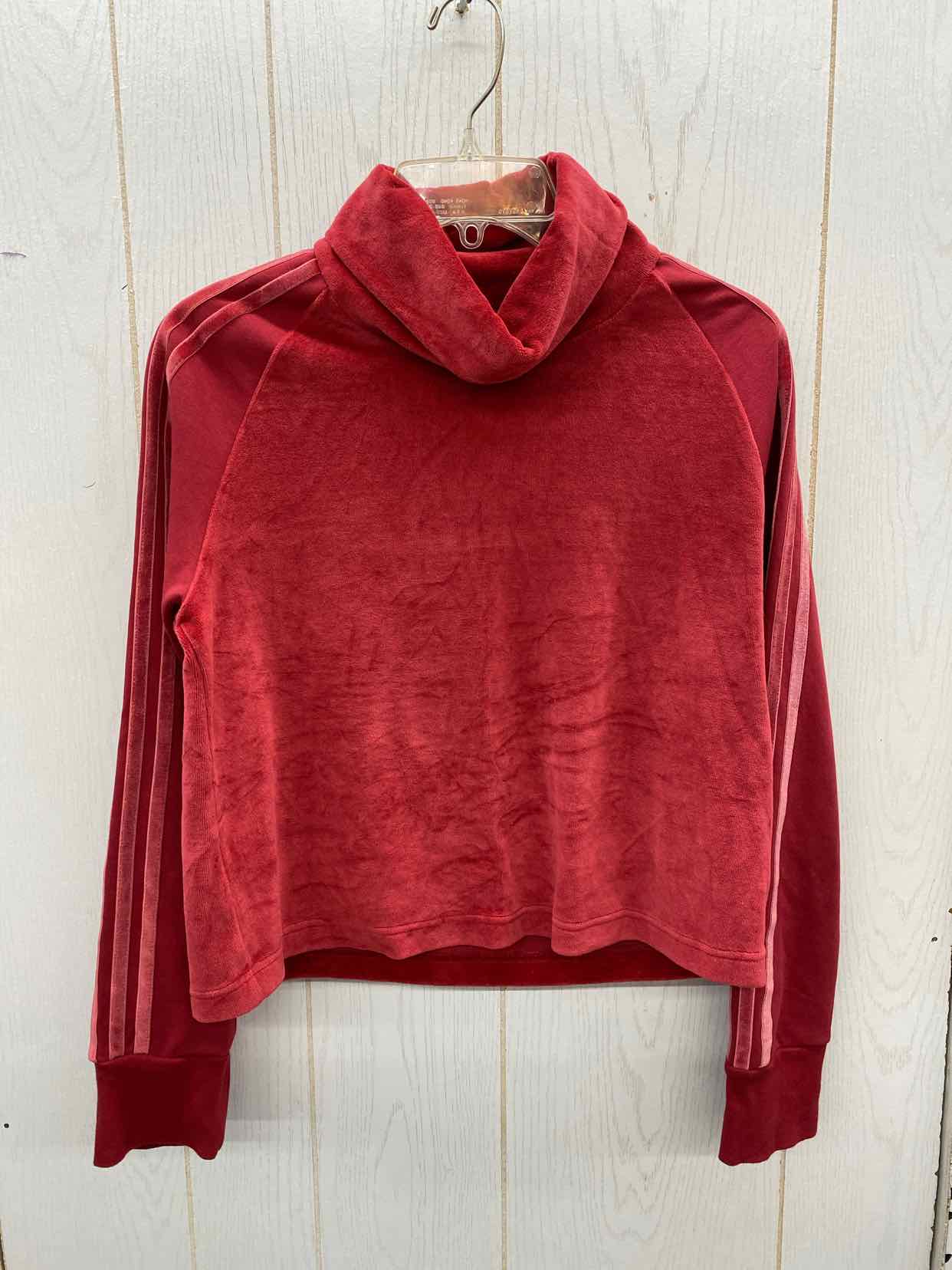 Adidas Red Womens Size Small Sweatshirt