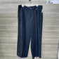 A New Day Black Womens Women Size 16 Long Pants