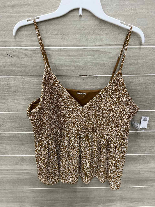 Old Navy Brown Womens Women Size XL Tank Top