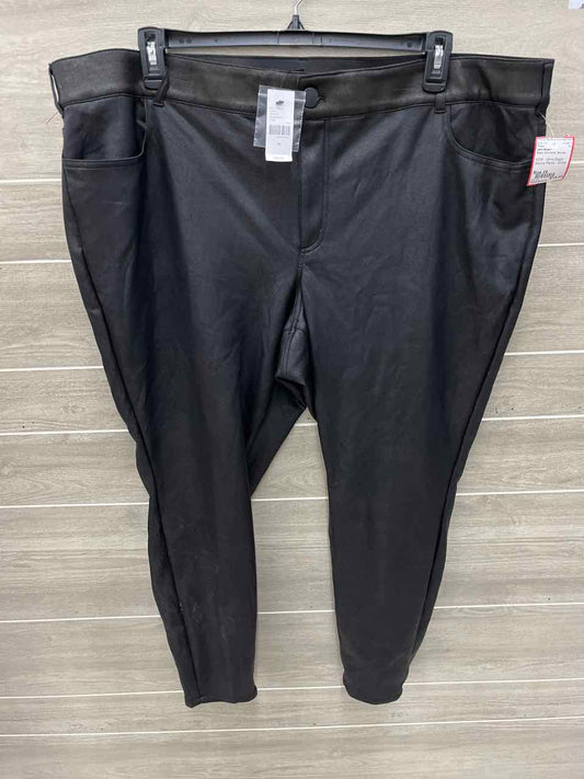 Lane Bryant Black Womens Women Size 26 Pants