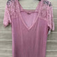 POL Size L Pink Womens Shirt