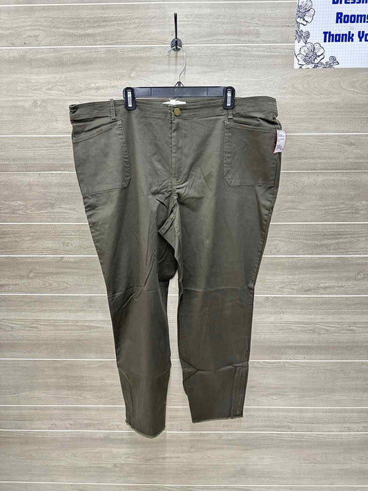 Adyson Parker Olive Womens Women Size 22 Pants