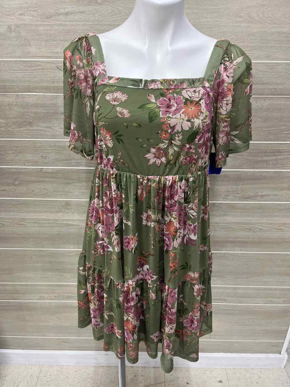 Maurices Size S Olive Womens Dress