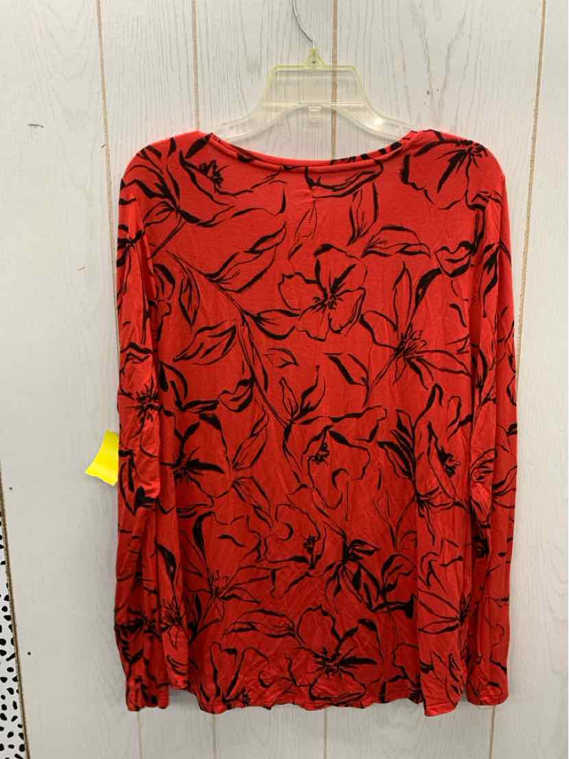 Apt 9 Red Womens Size XL Shirt