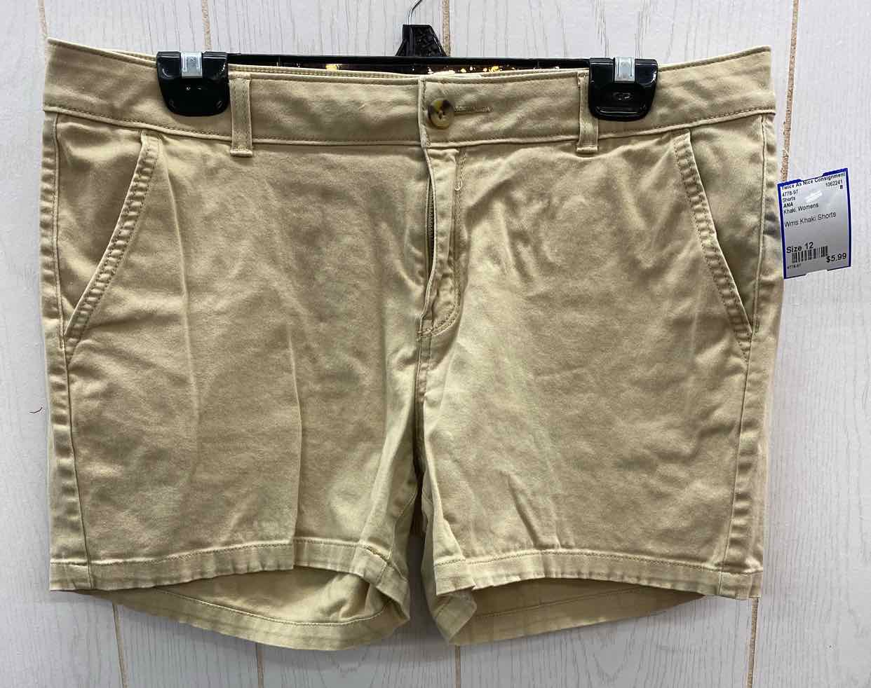 ANA Khaki Womens Size 12 Shorts