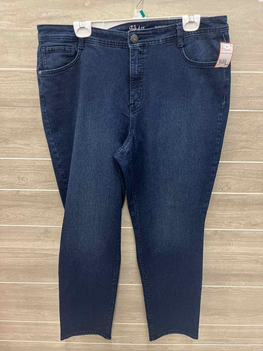 Style & Co Size 16/18 Blue Womens Jeans