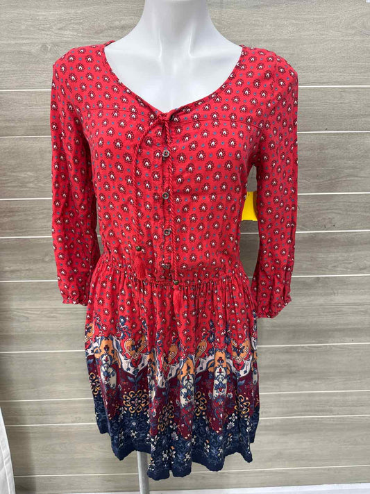 Hollister Red Womens Size 4 Dress
