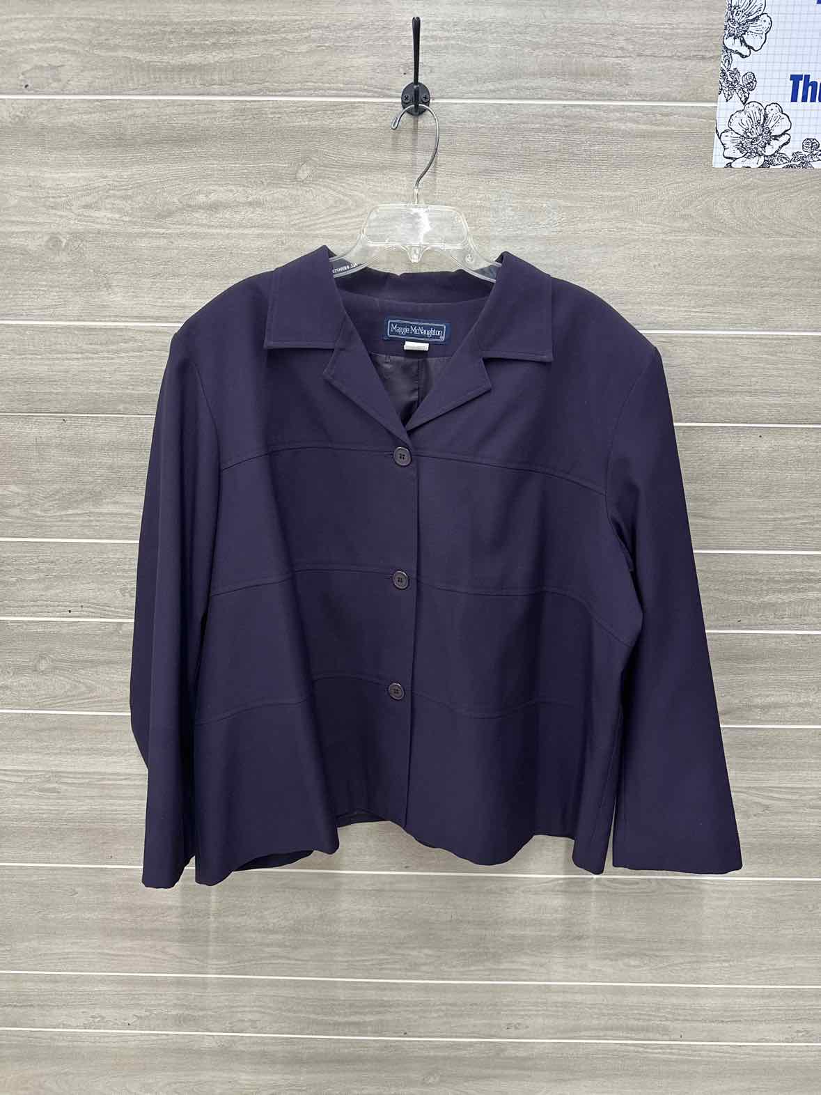 Maggie McNaughton Size 24W Purple Plus Blazer