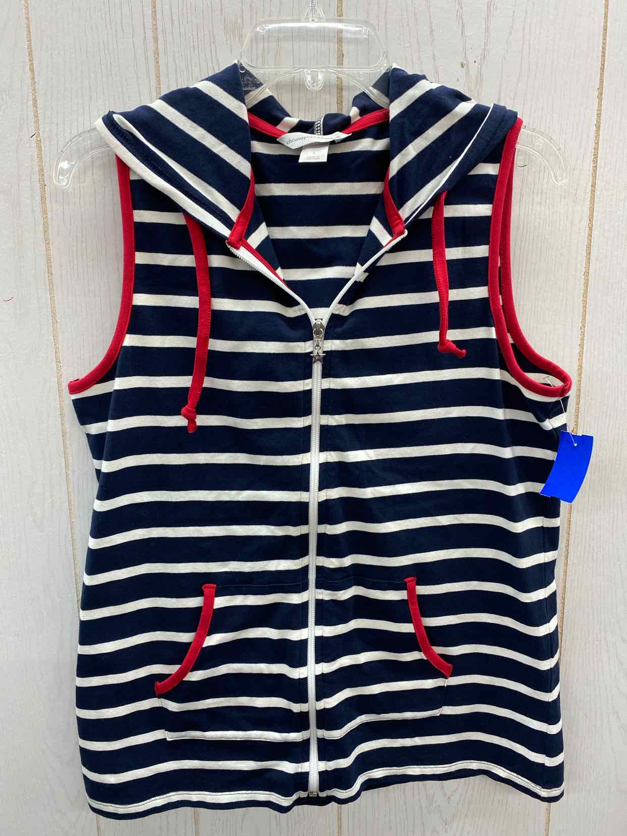 Christopher & Banks Navy Womens Size Small Vest